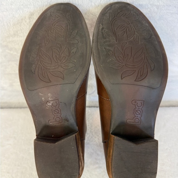 B.O.C. Lucy Comfort Booties Brown Back Zipper Shoes Women’s Ankle Boots Size 9